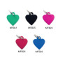 MY FAMILY Médaille Basic Cuore Piccolo Aluminium Rose