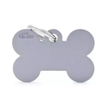 MY FAMILY Basic Big Bone Grau Aluminium