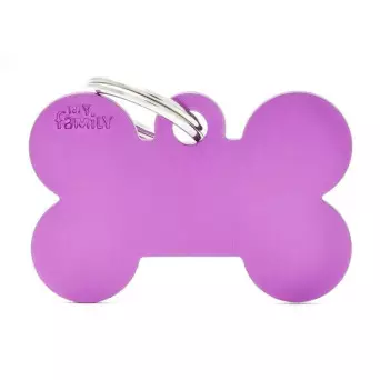 MY FAMILY Basic Bone XL Lila in Aluminium