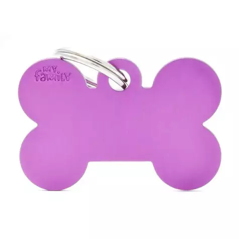 MY FAMILY Basic Bone XL Lila in Aluminium