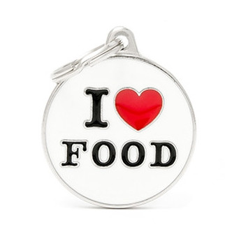 MY FAMILY Medaglietta Charms I Love Food - 