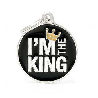 MY FAMILY Medaglietta Charms I'm The King - 
