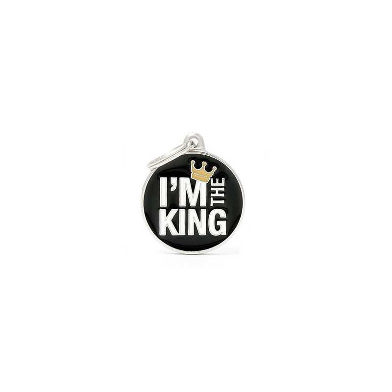 MY FAMILY Médaille Charms I'm The King MY FAMILY Médaille Charms I'm The King