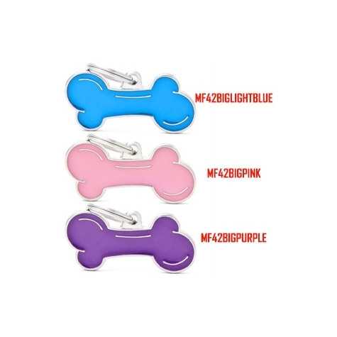 MY FAMILY Medaglietta Classic Osso Grande Rosa - 