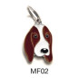 MY FAMILY Friends Basset Hound Tag