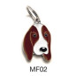 MY FAMILY Médaille Friends Basset Hound