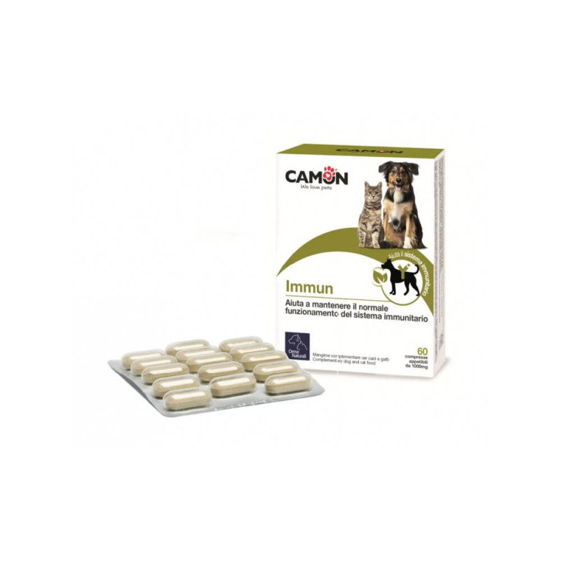 CAMON Orme Naturali Immum 60 comprimés pour Chien et Chat CAMON Orme Naturali Immum 60 comprimés pour Chien et Chat