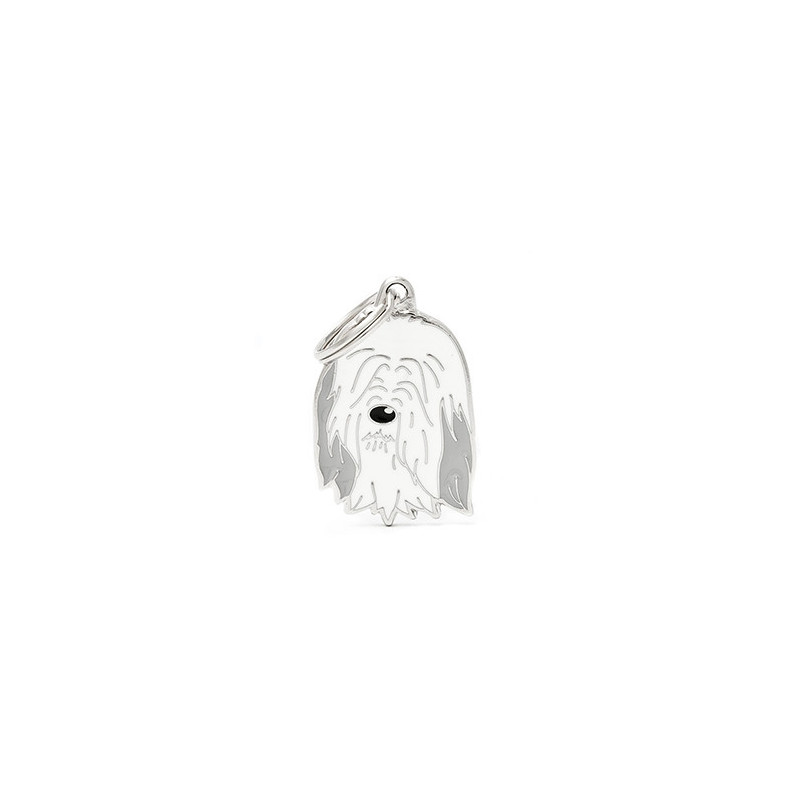 MY FAMILY Friends Bearded Collie Tag