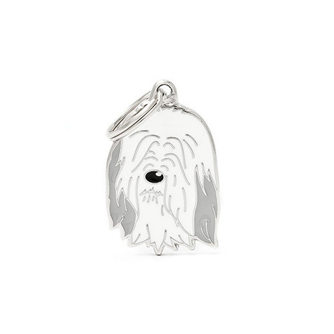 MY FAMILY Friends Bearded Collie Tag