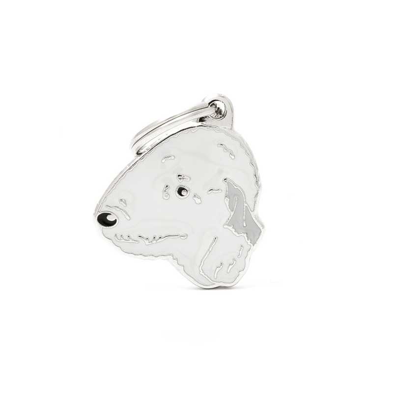 MY FAMILY Médaille Friends Bedlington Terrier MY FAMILY Médaille Friends Bedlington Terrier