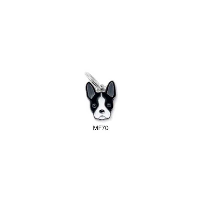 MY FAMILY Médaille Friends Boston Terrier MY FAMILY Médaille Friends Boston Terrier
