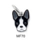 MY FAMILY Friends Boston Terrier ID Tag