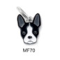 MY FAMILY Médaille Friends Boston Terrier