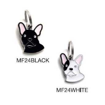 MY FAMILY Medaglietta Friends Bouledogue Francese Nero - 