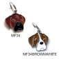 MY FAMILY Médaille Friends Boxer Noir et Marron