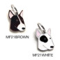 MY FAMILY Médaille Friends Bull Terrier Blanc