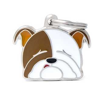 MY FAMILY Medaglietta Friends Bulldog Inglese - 