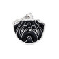 MY FAMILY Médaille Friends Carlino Noir