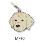 MY FAMILY Médaille Friends Golden Retriever