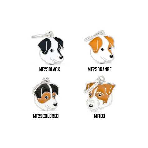 MY FAMILY Medaglietta Friends Jack Russel - MF25COLORED - 