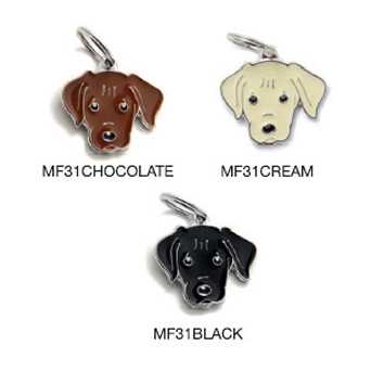 MY FAMILY Medaglietta Friends Labrador Cioccolato - 