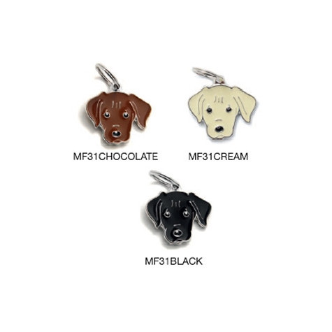 MY FAMILY Medaglietta Friends Labrador Cioccolato - 