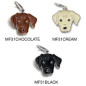 MY FAMILY Medaglietta Friends Labrador Cioccolato