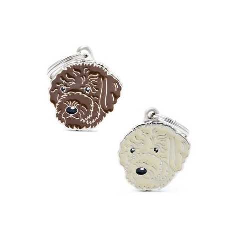 MY FAMILY Médaille Friends Lagotto Romagnolo Crema