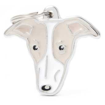 MY FAMILY Medaglietta Friends Levriero Grey Hound - 