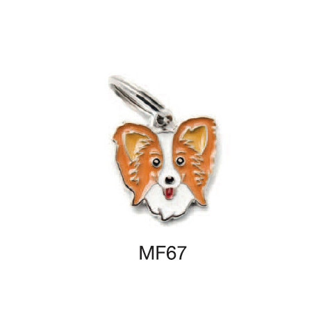 MY FAMILY Friends Papillon ID Tag