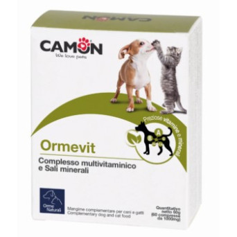 CAMON Orme Naturali Ormevit 60 Tabletten (Hunde und Katzen)