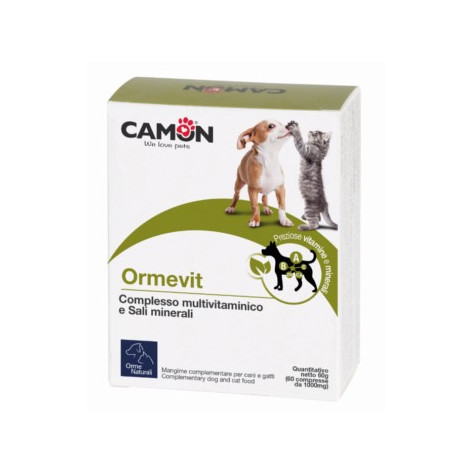 CAMON Orme Naturali Ormevit 60 Tabletten (Hunde und Katzen)
