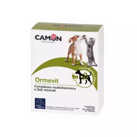 CAMON Orme Naturali Ormevit 60 Tabletten (Hunde und Katzen)