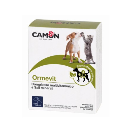 CAMON Orme Naturali Ormevit 60 cpr. (Cani e Gatti) - 