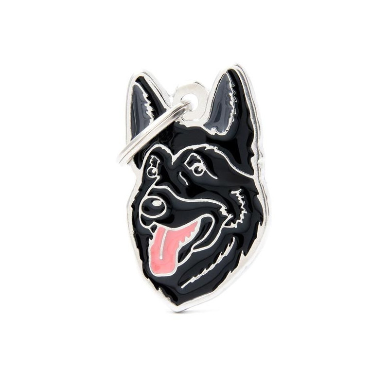 MY FAMILY Black German Shepherd Friends Tag