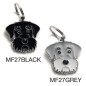 MY FAMILY Médaille Friends Schnauzer Grigio