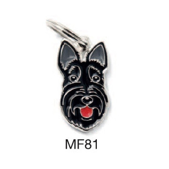 MY FAMILY Friends Scottish Terrier ID Tag