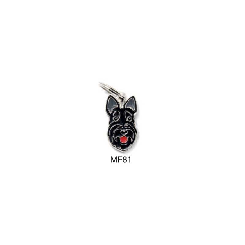MY FAMILY Médaille Friends Scottish Terrier