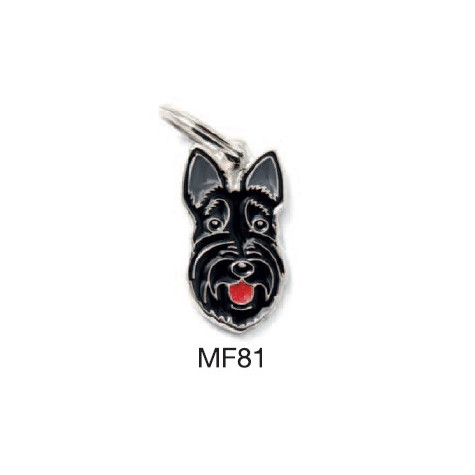 MY FAMILY Friends Scottish Terrier ID Tag