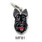 MY FAMILY Médaille Friends Scottish Terrier