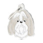 MY FAMILY Médaille Friends Shih Tzu Grigio