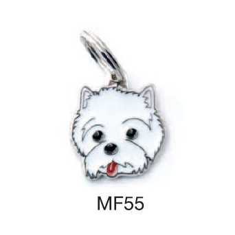 MY FAMILY Medaglietta Friends West Highland - 