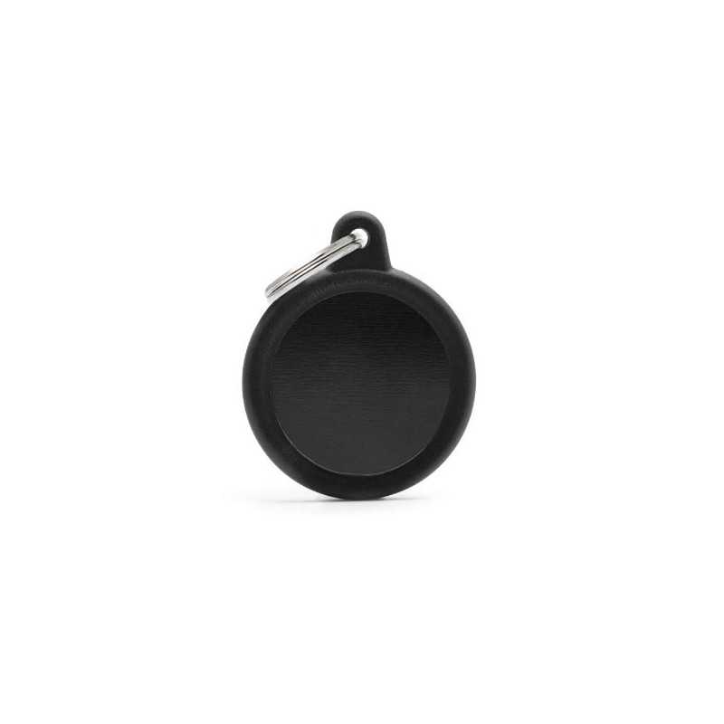 MY FAMILY Médaille Hushtag Cerchio Aluminium Noir avec Gomma Noir MY FAMILY Médaille Hushtag Cerchio Aluminium Noir avec Gomma Noir