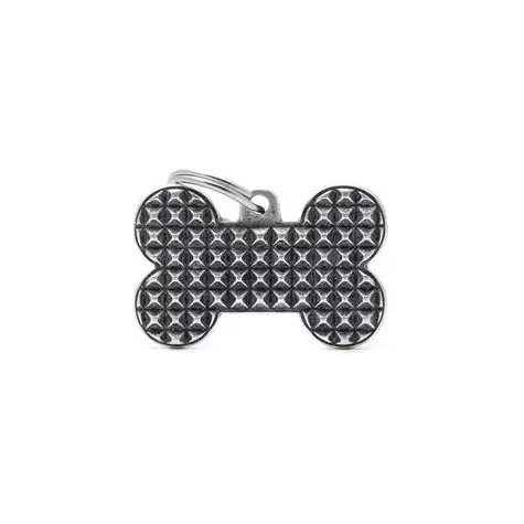 MY FAMILY Big Bone Tag with Studs