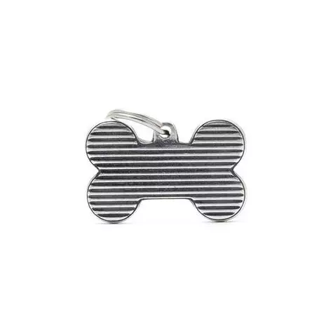 MY FAMILY Medaglietta Osso Grande con Saracinesca - 