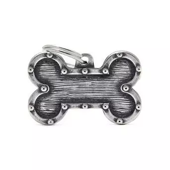 MY FAMILY Big Strong Futuristic Bone Tag