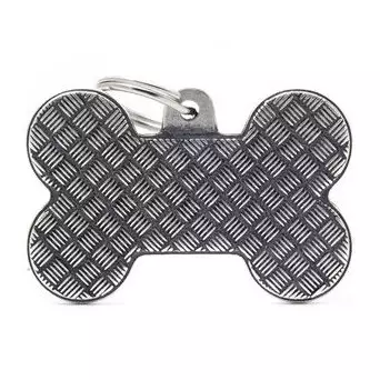 MY FAMILY Medaglietta Osso XL con Pedana - 