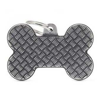 MY FAMILY Medaglietta Osso XL con Pedana - 