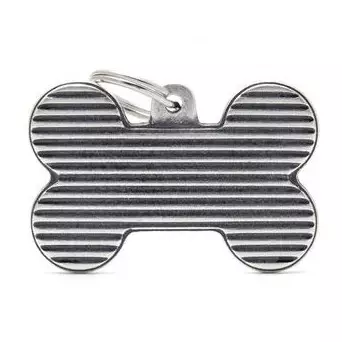 MY FAMILY Medaglietta Osso XL con Saracinesca - 