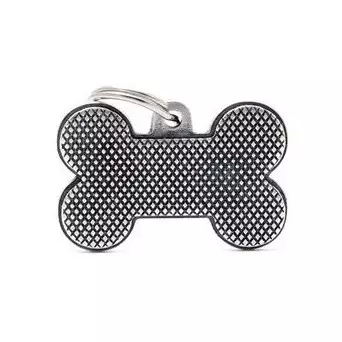 MY FAMILY Big Bone Tag with Rhombus